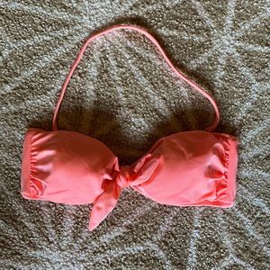 Peach Strapless Bandeau